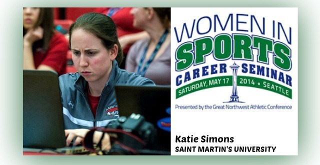 CoSIDA Profile: Katie Simons, Saint Martin's University SID